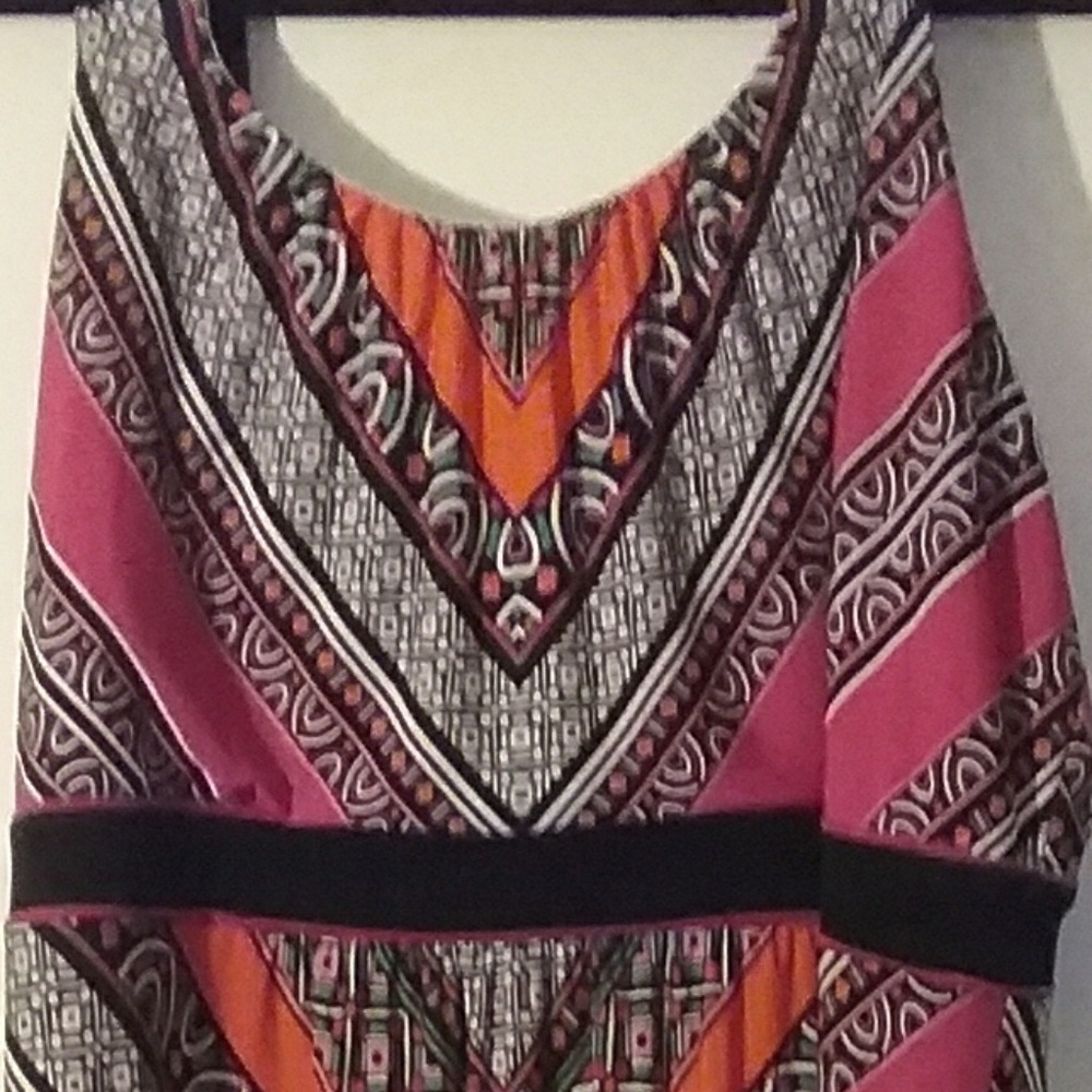 Colorful gown